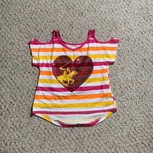 Beverly Hills Polo Club Top Girls size Small S 7 / 8